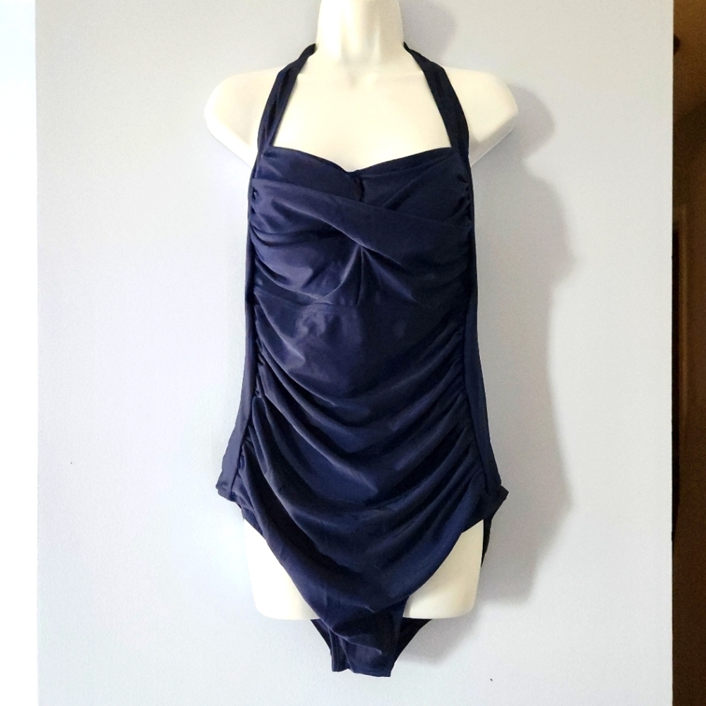 Smismivo Halter Style One Piece Swimsuit